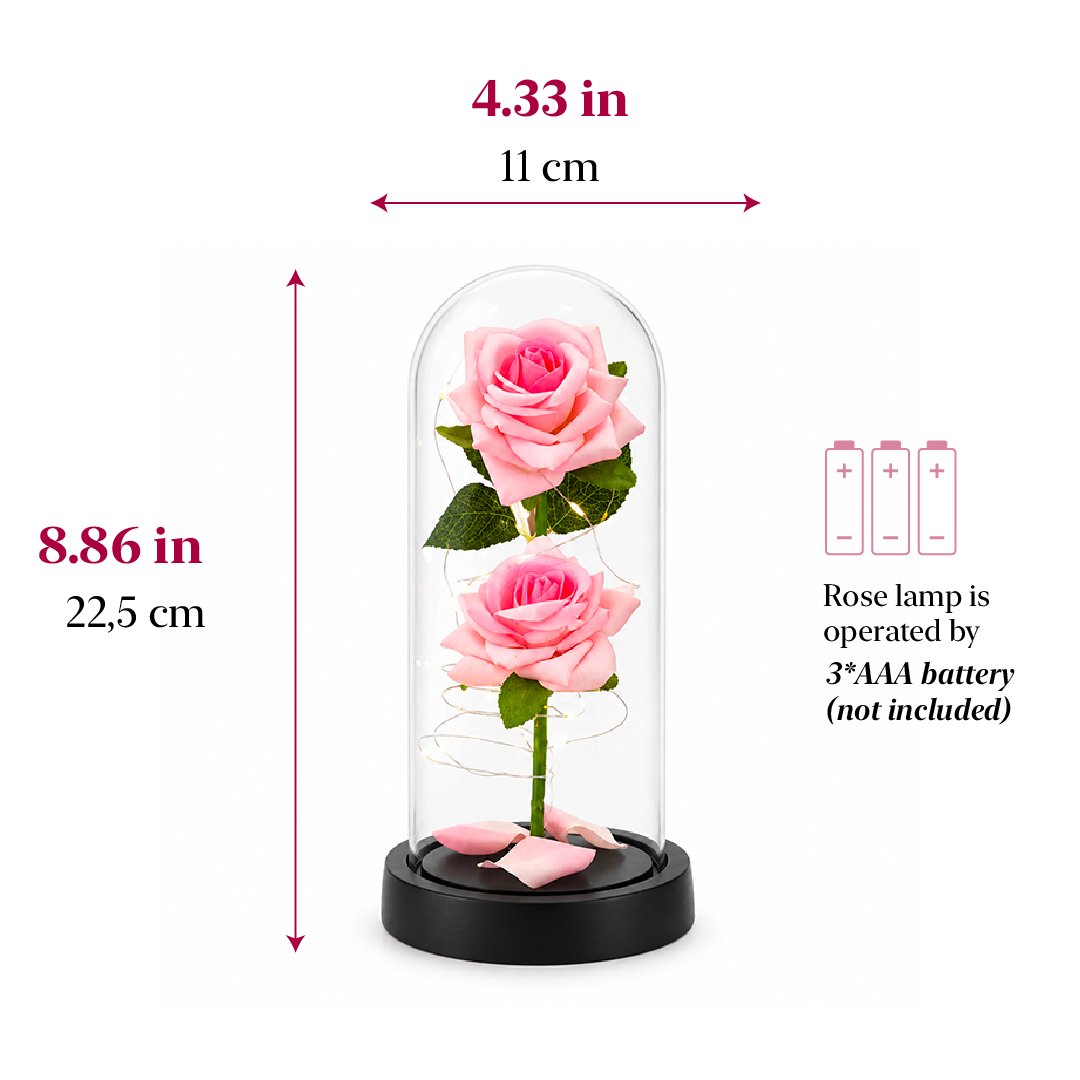 Eternal Big Rose LED Light