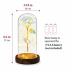 Crystal Hologram Rose Elegant Gift