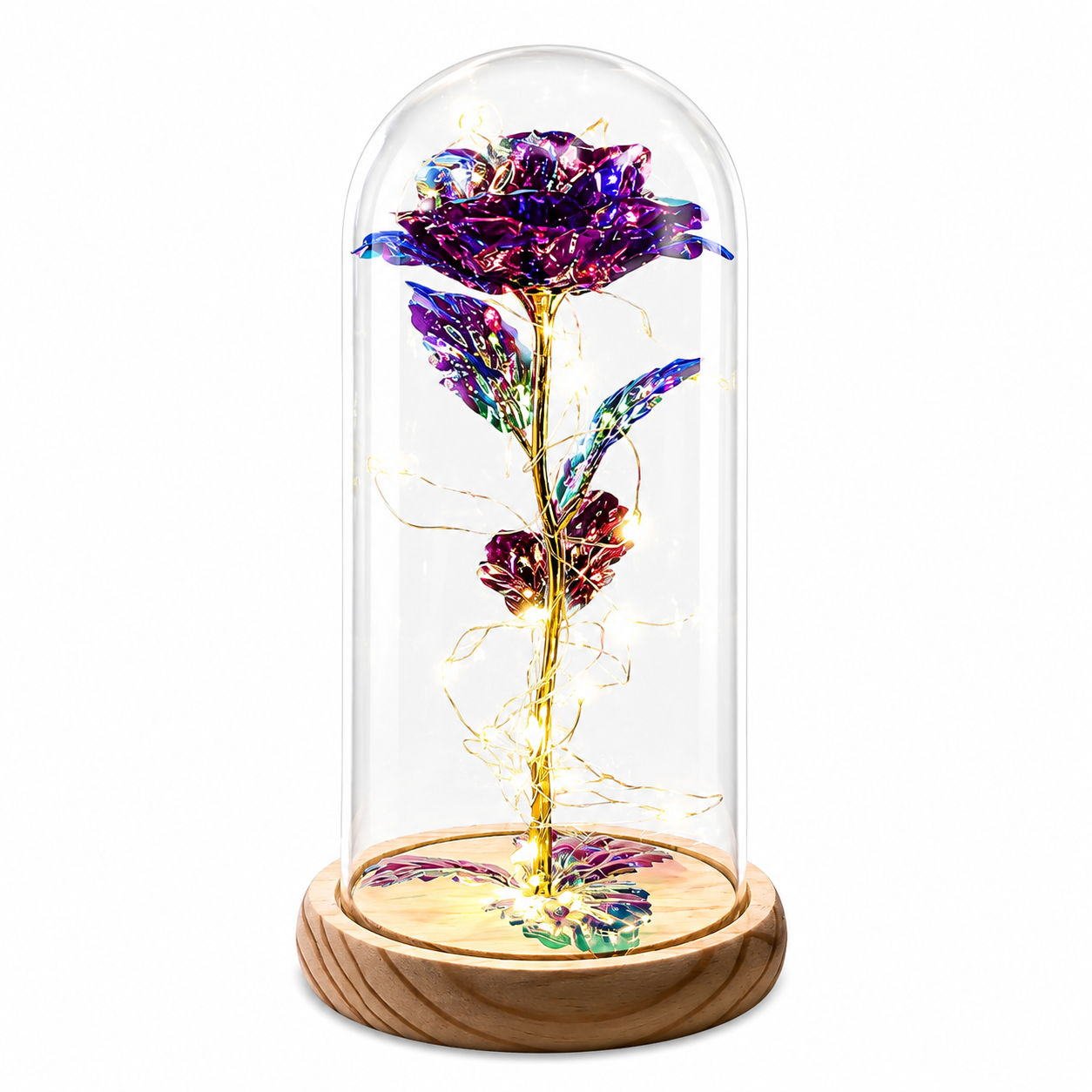 Galaxy Rose Hologram Elegant Gift
