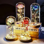 Crystal Hologram Rose Elegant Gift