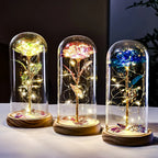 Crystal Hologram Rose Elegant Gift