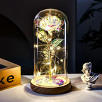 Crystal Hologram Rose Elegant Gift