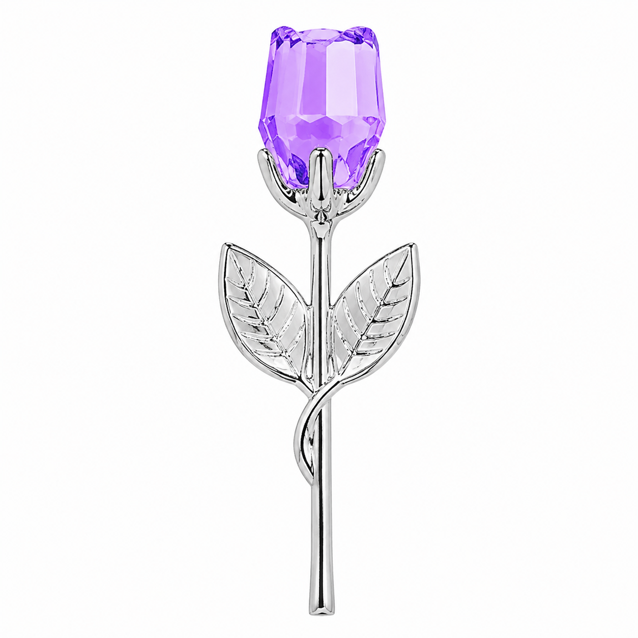 Crystal Metal Simulation Rose