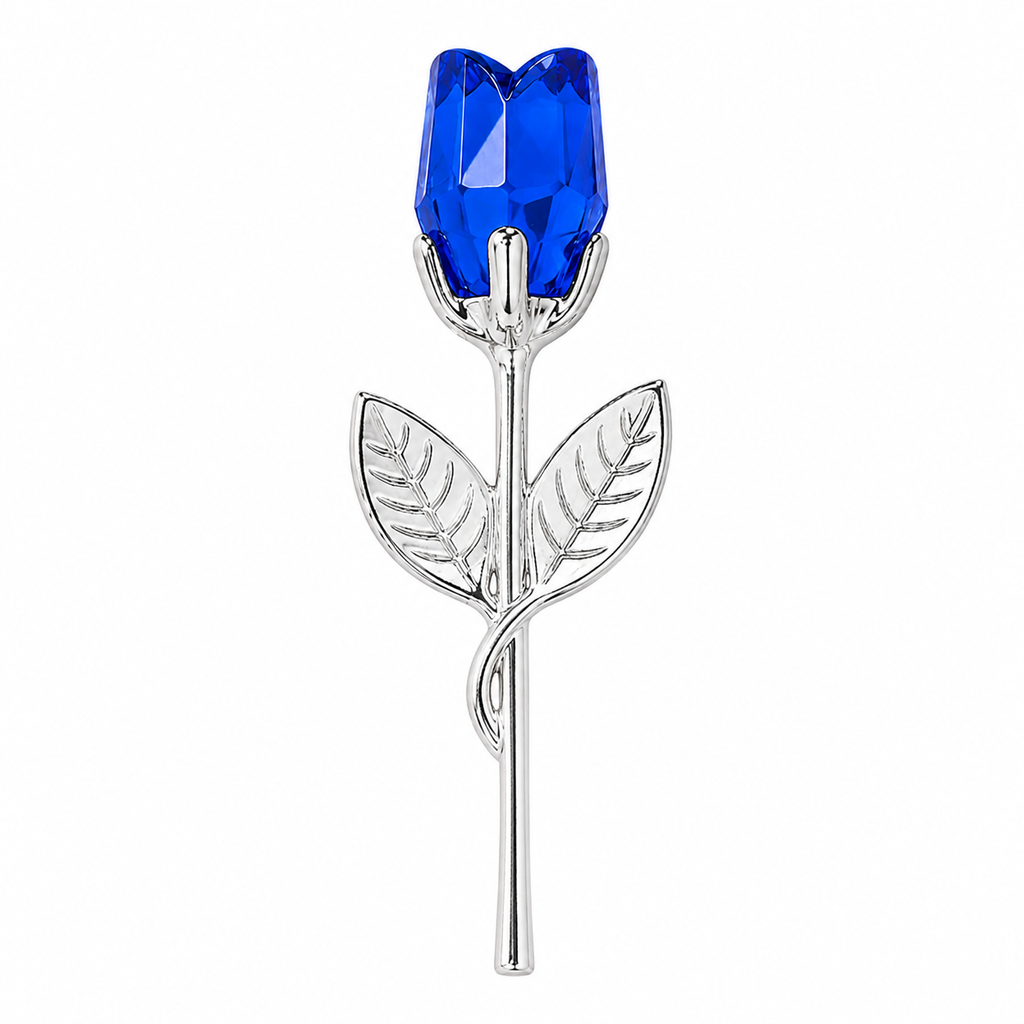 Crystal Metal Simulation Rose