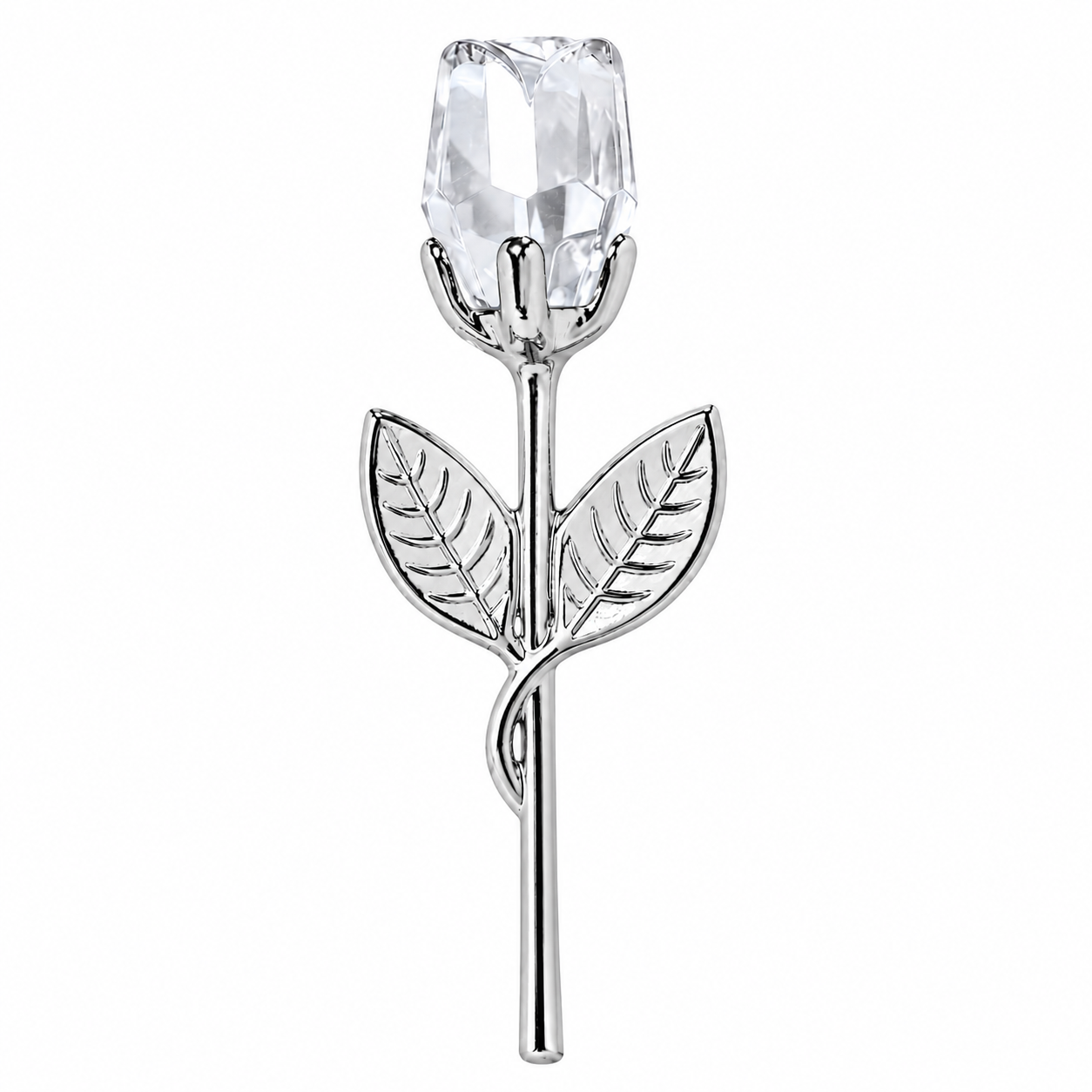 Crystal Metal Simulation Rose