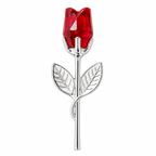 Crystal Metal Simulation Rose