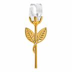 Crystal Metal Simulation Rose
