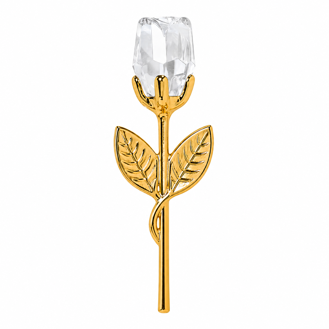 Crystal Metal Simulation Rose