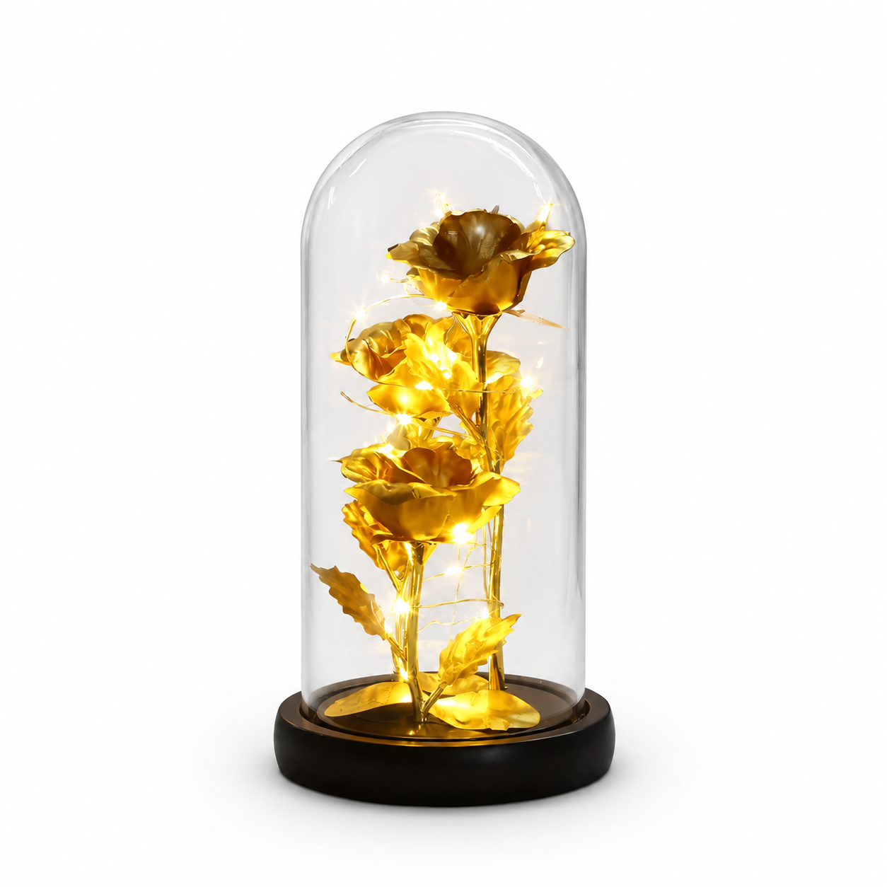 Enchanted Rose - Artificial Rose Triple Light Up
