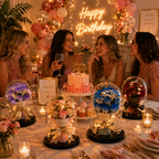 Beautiful Flower Bouquet with Light